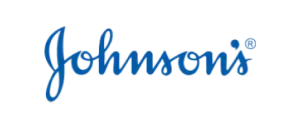 Johnson's brand logo in support of Care With Pride